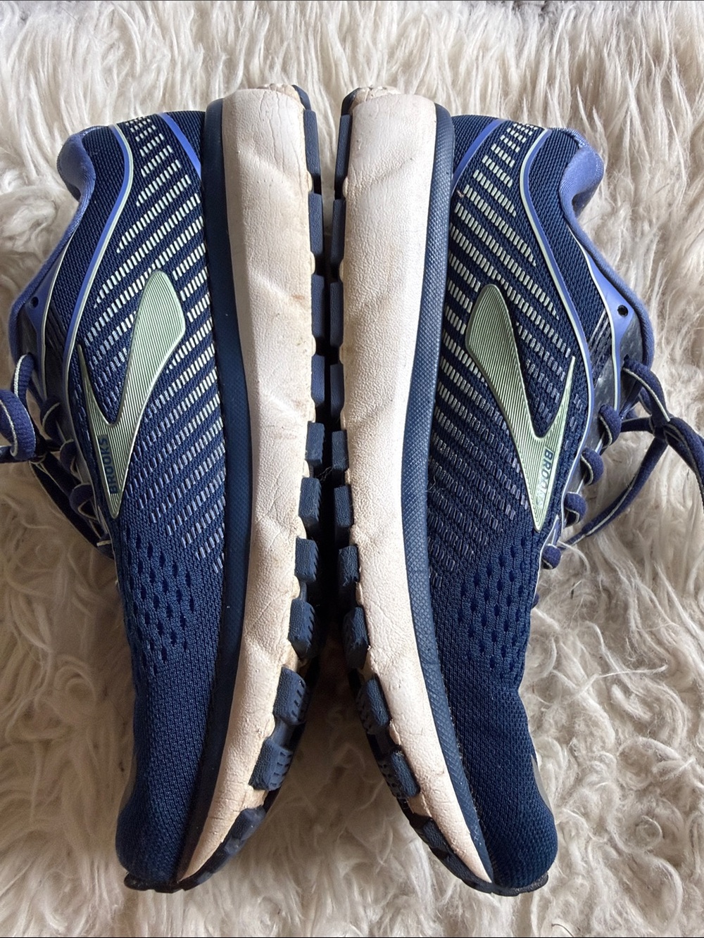 Brooks Navy / Periwinkle Ghost 12 Sneakers 9 - Picture 5 of 9